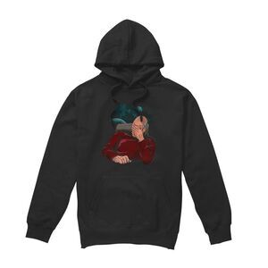 Star Trek Mens Facepalm Hoodie / Black